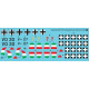 Декаль Bf 109F частина ІІ 1/72 SBS-D72025