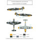 Декаль Bf-109G-2, G-4 1/72 SBS-D72027