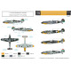 Декаль Bf-109G-2, G-4 1/72 SBS-D72027