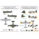 Декаль Найкращі аси Фінляндії частина I 1/72 SBS-D72033