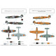 Декаль Bf 109F ВПС Іспанії WWII 1/72 SBS-D72034