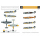 Декаль Bf 109F ВПС Іспанії WWII 1/72 SBS-D72034