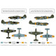 Декаль Захоплені винищувачі WWII 1/72 SBS-D72035