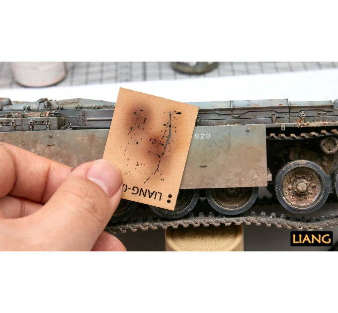 Набір шаблонів для Weathering LIANG-0001