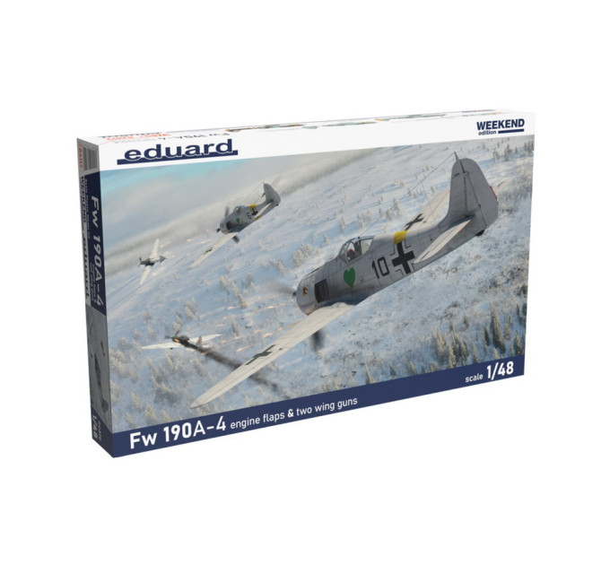 Fw 190A-4 із щитками двигунів та по 2 гармати в крилі 1/48
