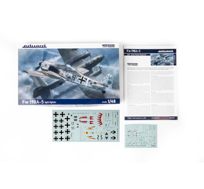 Збірна модель Fw 190A-5 легкий винищувач 1/48 Eduard 84118