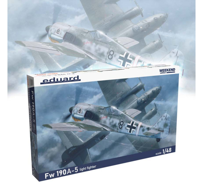 Збірна модель Fw 190A-5 легкий винищувач 1/48 Eduard 84118