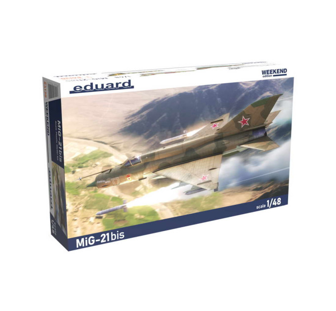 Збірна модель Eduard МіГ-21біс 1/48 Weekend 84130