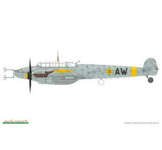 Bf 110F Nachtjäger 1/48