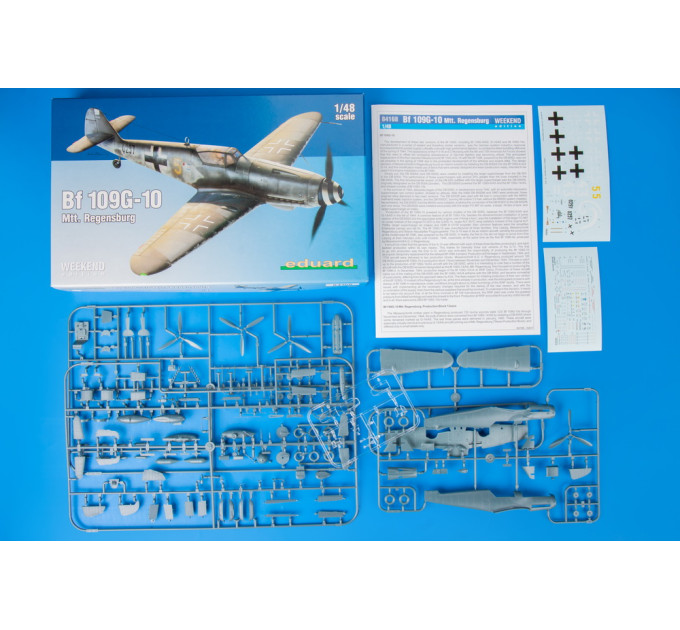 Збірна модель Bf 109G-10 Mtt. Regensburg 1/48 Eduard 84168