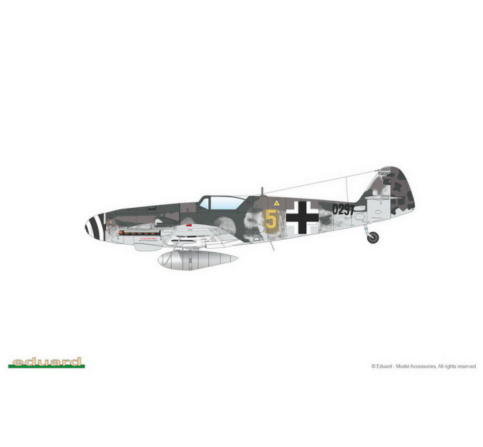 Збірна модель Bf 109G-10 Mtt. Regensburg 1/48 Eduard 84168