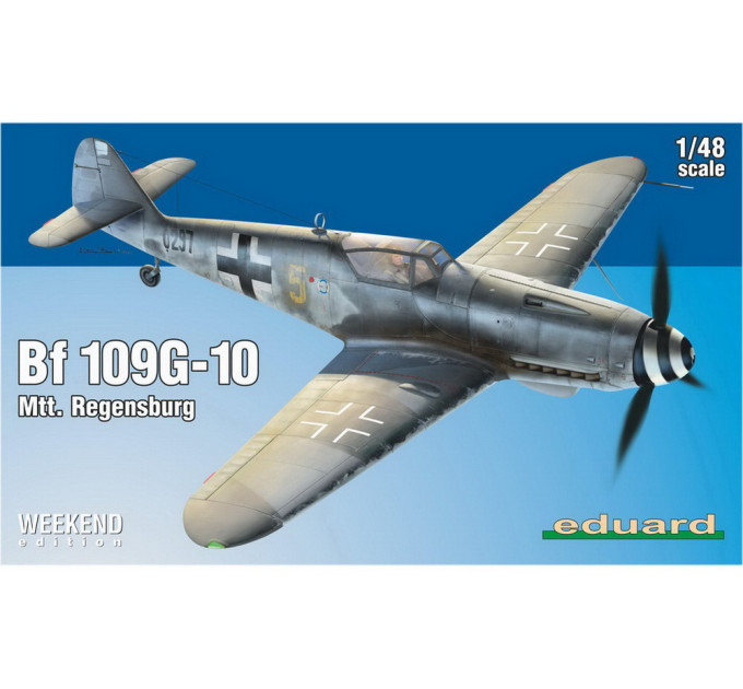 Збірна модель Bf 109G-10 Mtt. Regensburg 1/48 Eduard 84168
