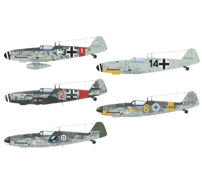 Bf 109G-6/AS 1/48