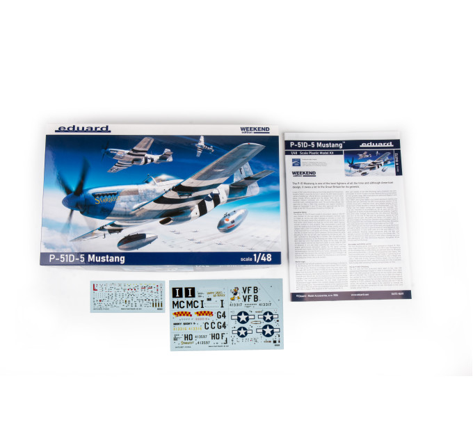 Збірна модель P-51D-5 1/48 Eduard 84172