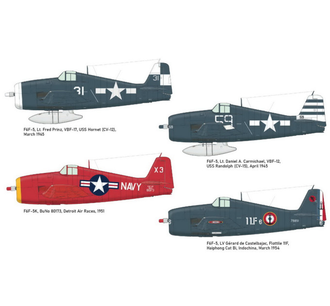 Збірна модель F6F-5 1/48 Eduard 84181