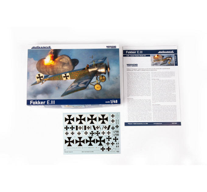 Збірна модель Fokker E.III 1/48 Eduard 8419