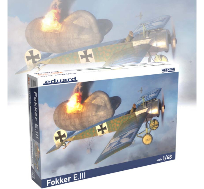 Збірна модель Fokker E.III 1/48 Eduard 8419