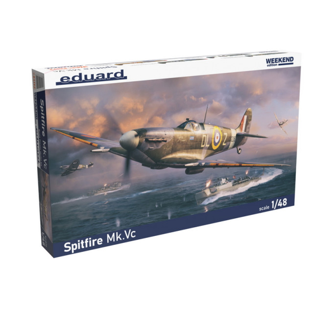 Збірна модель Eduard Spitfire Mk.Vc 1/48 Weekend 84192