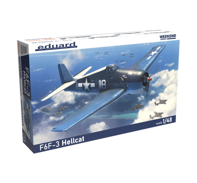 Збірна модель F6F-3 Hellcat 1/48 Eduard 84194