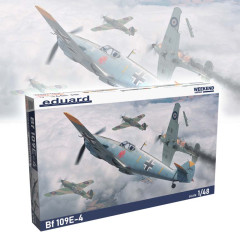 Збірна модель Bf 109E-4 1/48 Eduard 84196