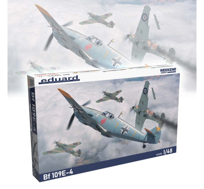 Збірна модель Bf 109E-4 1/48 Eduard 84196