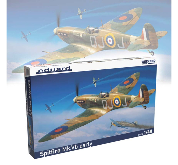 Збірна модель Spitfire Mk. Vb early 1/48 Eduard 84198