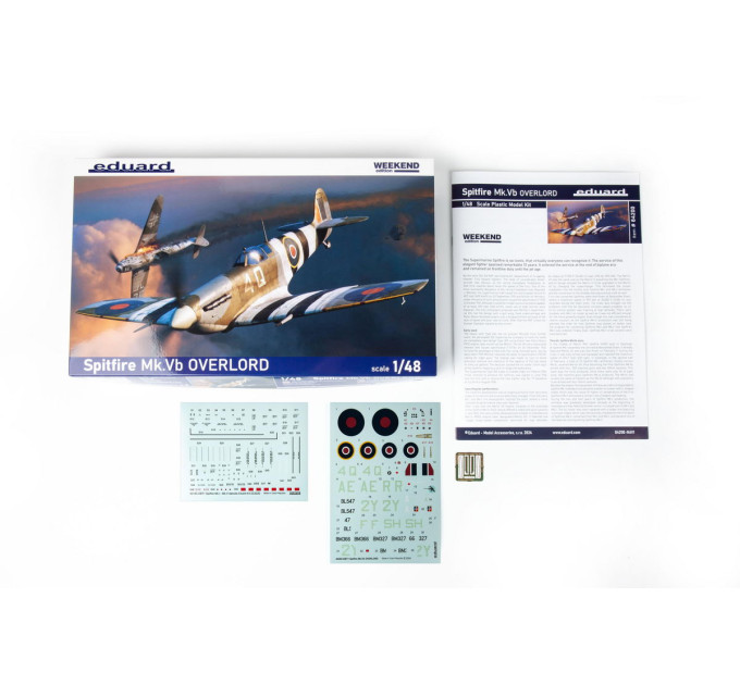 Збірна модель Spitfire Mk. Vb OVERLORD 1/48 Eduard 84200
