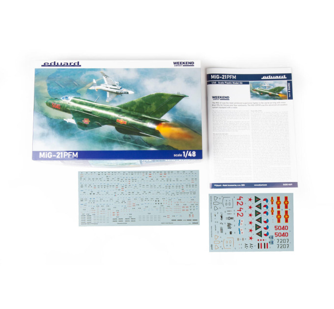 Збірна модель МіГ-21ПФМ 1/48 Eduard 84202