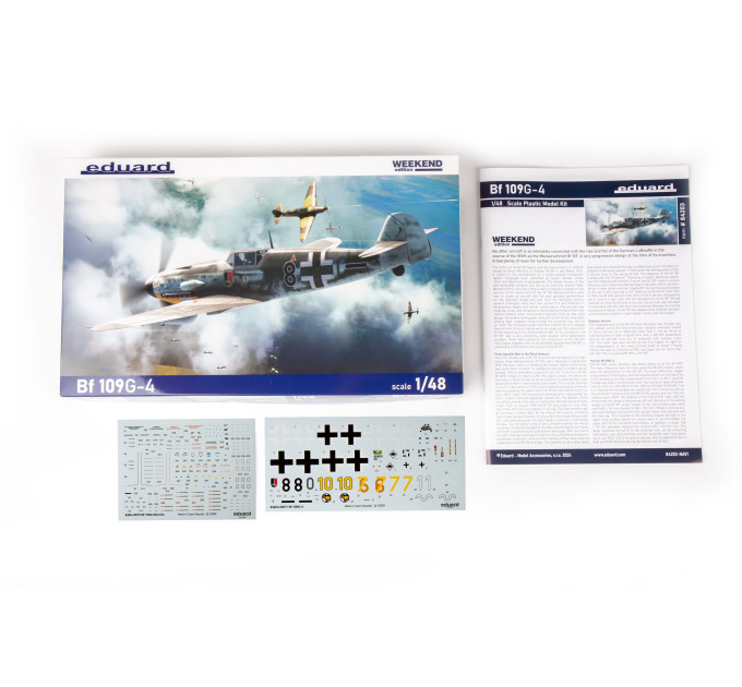 Збірна модель Bf 109G-4 1/48 Eduard 84203