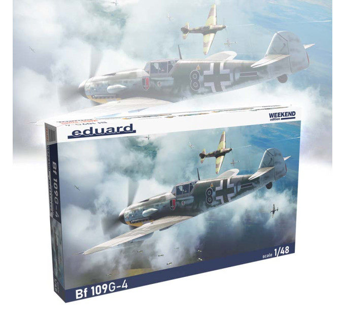Збірна модель Bf 109G-4 1/48 Eduard 84203