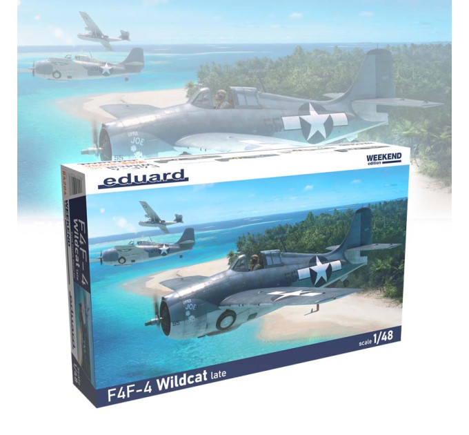 Збірна модель F4F-4 Wildcat пізній 1/48 Eduard 84204