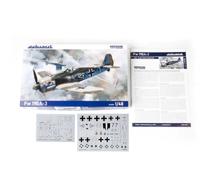 Збірна модель Fw 190A-3 1/48 Eduard 84205