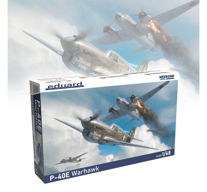 Збірна модель P-40E Warhawk 1/48 Eduard 84207