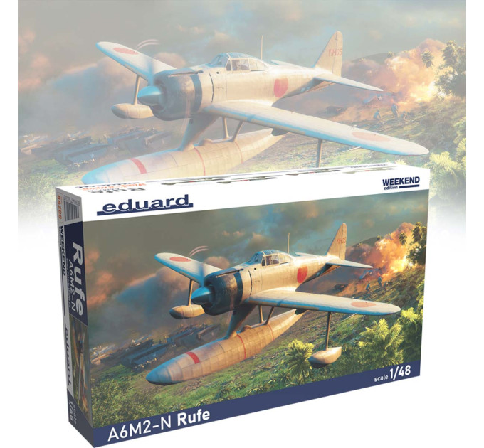 Збірна модель A6M2-N Rufe 1/48 Eduard 84208