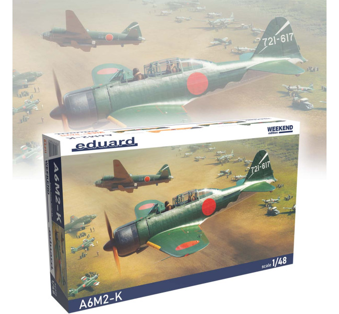 Збірна модель A6M2-K 1/48 Eduard 84211