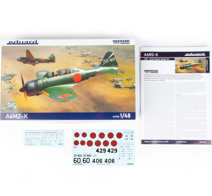 Збірна модель A6M2-K 1/48 Eduard 84211