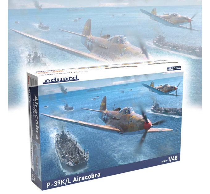 Збірна модель P-39K/ L Airacobra 1/48 Eduard 8463