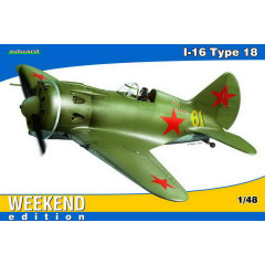 Збірна модель І-16 тип 18 1/48 Eduard 8465