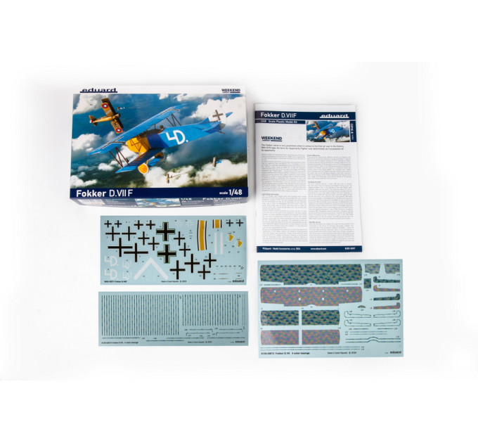 Збірна модель Fokker D. VIIF 1/48 Eduard 8483