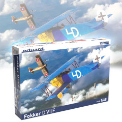 Збірна модель Fokker D. VIIF 1/48 Eduard 8483