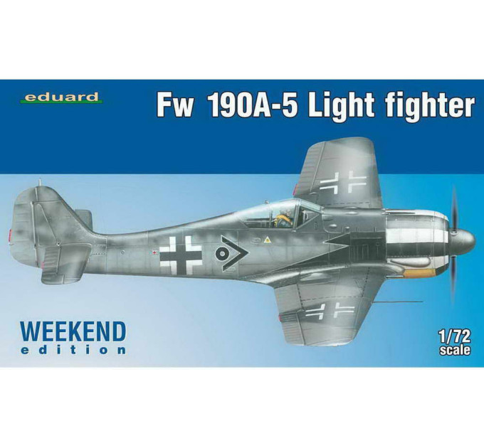 Fw 190A-5 Лёгкий Истребитель (2 пушки) 1/72