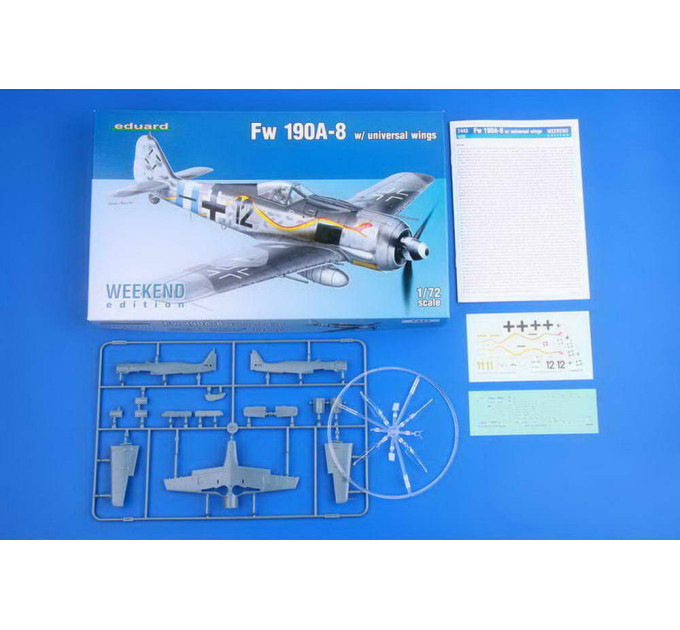 Збірна модель Fw 190A-8 1/72 Eduard 7443