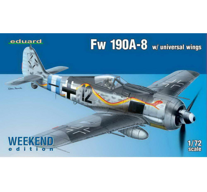 Збірна модель Fw 190A-8 1/72 Eduard 7443