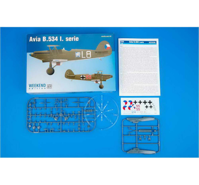 Avia B-534 I-я серия 1/72