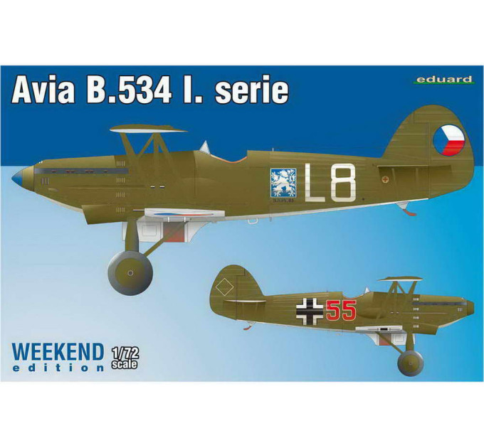 Avia B-534 I-я серия 1/72