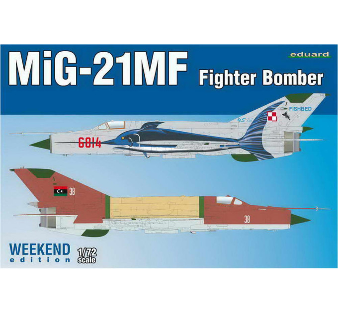 МиГ-21МФ Истребитель-Бомбардировщик 1/72