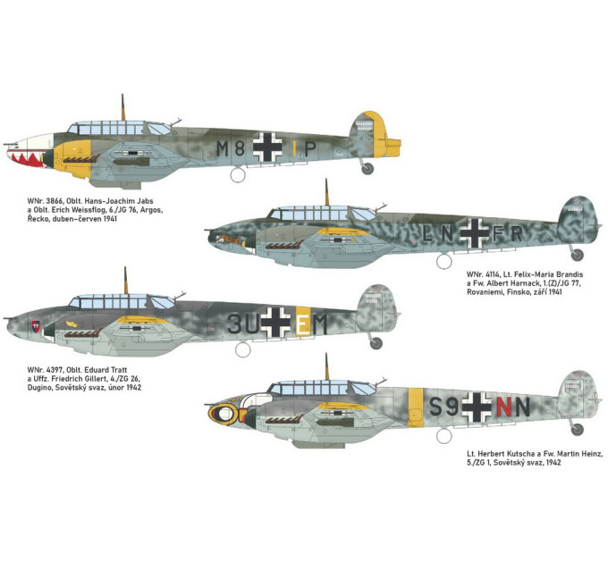 Bf 110E 1/72