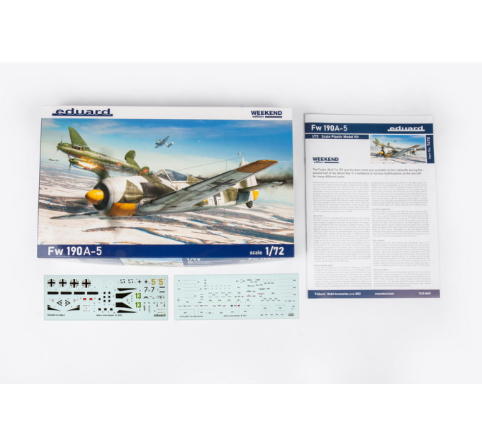 Збірна модель Fw 190A-5 1/72 Eduard 7470