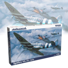 Збірна модель Spitfire Mk. IXc пізній 1/72 Eduard 7473